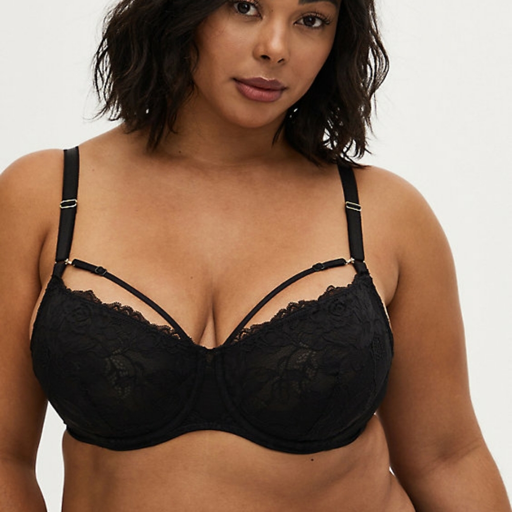 Torrid Strappy Lace Bra